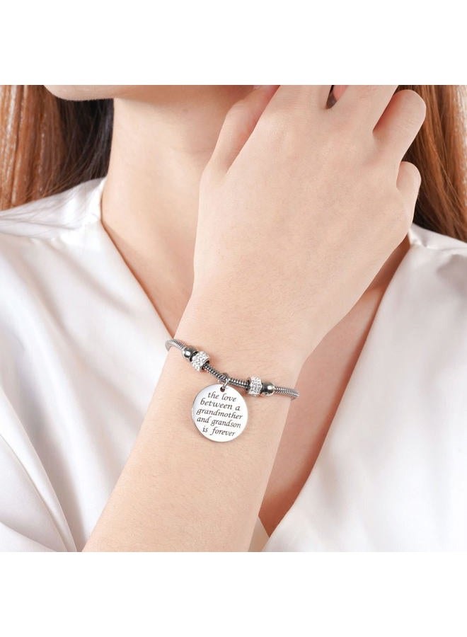 Yonhon Love between a Grandmother and Grandson is Forever Bracelet - Image 4
