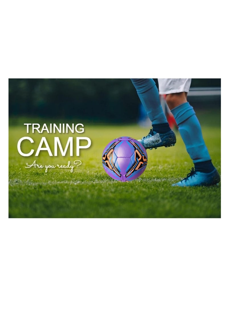 ALLKING Soccer Football Ball - Pro Football Quality - Size 5 - High Performance Precision and Control - Durable for Matches and Training - Image 5