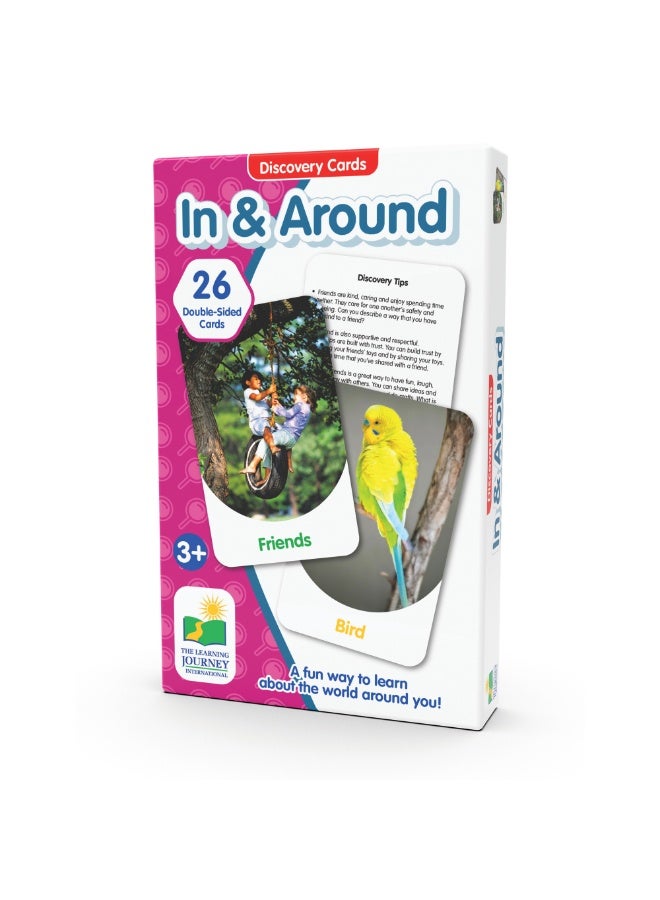 THE LEARNING JOURNEY DISCOVERY CARDS-IN & AROUND - Image 1
