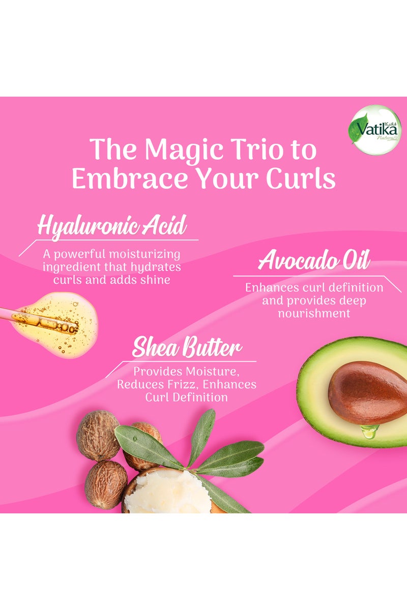 Vatika Naturals Curls Hair Cream 300ml - Image 4