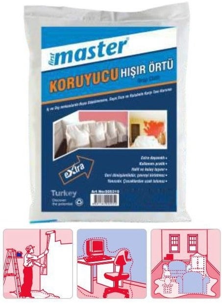 Master İnce Rust Cover Paint Cover 4x2.5 mt 10 M² 