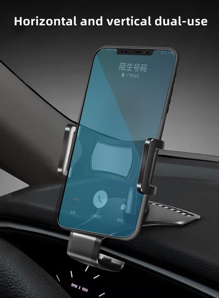 Beauenty Universal Car Dashboard Phone Holder Dashboard Navigation Bracket Mobile Phone Holder Temporary Parking Number - Image 4