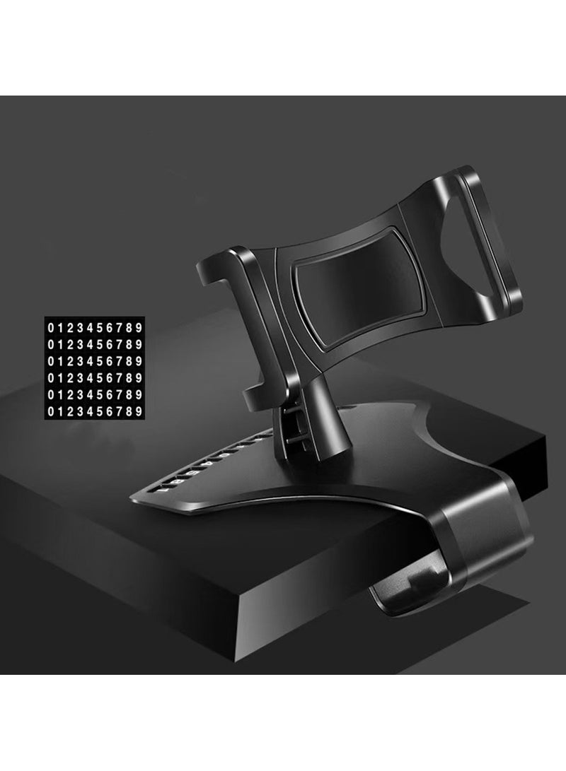 Beauenty Universal Car Dashboard Phone Holder Dashboard Navigation Bracket Mobile Phone Holder Temporary Parking Number - Image 1