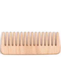 Fendrihan Beech Wood Styling Comb With Wide Teeth 5.3" (Made In Germany)  - Image 3