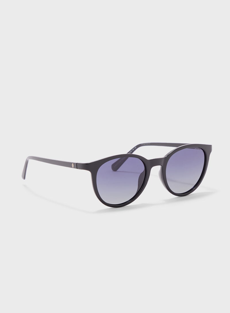 GUESS Uv Protected Round Sunglasses - Image 1