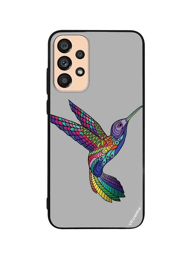 VR CREATIVE Protective Case Cover For Samsung Galaxy A53 5G Flying Bird Design Multicolour - Image 1