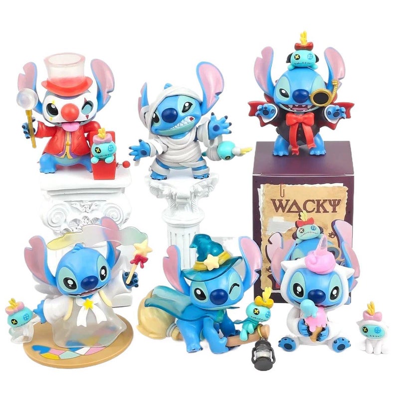 Stitch Series Blind Box Figure Car Dashboard Decoration - Image 1