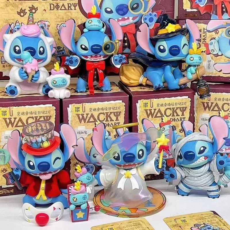 Stitch Series Blind Box Figure Car Dashboard Decoration - Image 3