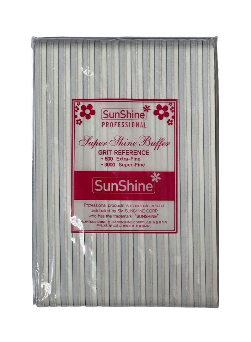 Sunshinee Super Sunshine Nail File 1pc NS-853 - Image 3