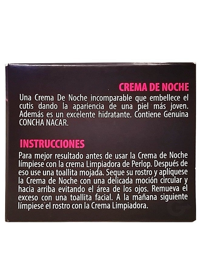 بيرلوب كوزميتيكس كريم الإصلاح الليلي كونشا ناكار دي بيرلوب 2 أونصة - Image 3