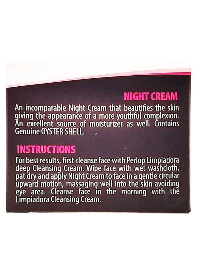 بيرلوب كوزميتيكس كريم الإصلاح الليلي كونشا ناكار دي بيرلوب 2 أونصة - Image 2