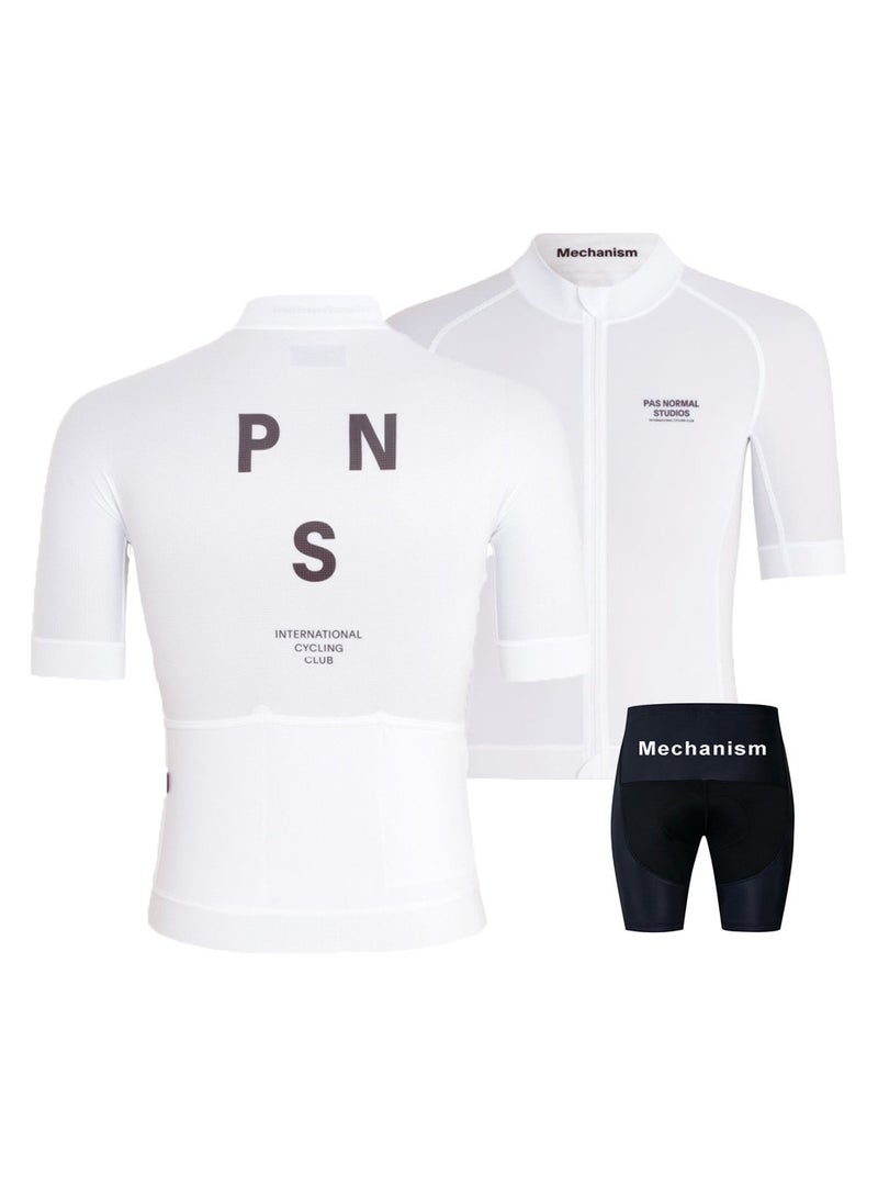 KUYING Summer Short Sleeved Cycling Suit Set - Image 1