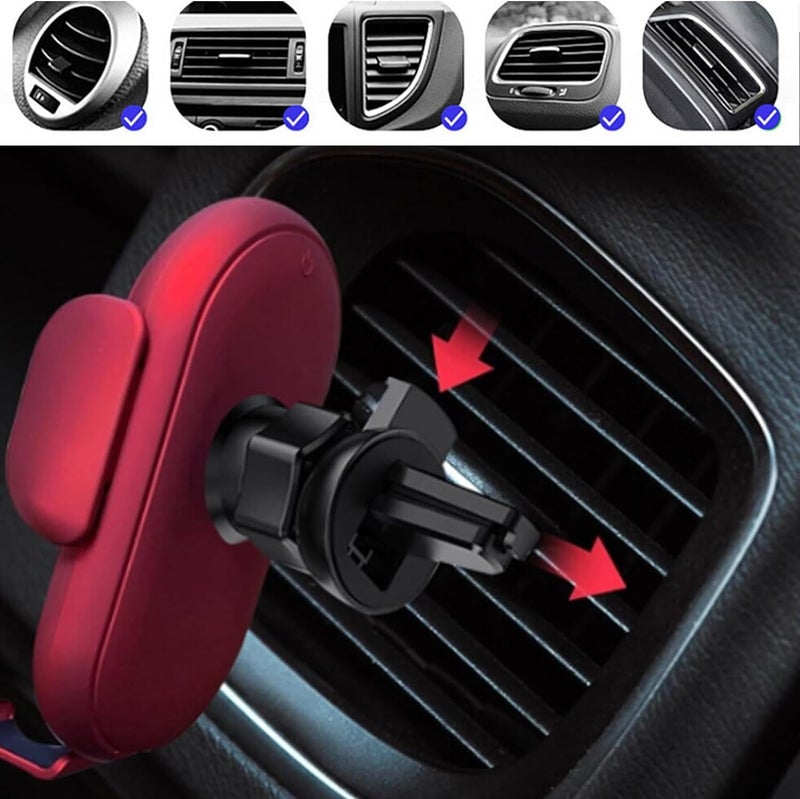 klarako Gumaxx Phone Holder, Gumaxx Cell Phone Holder, Gumaxx Smart Car Wireless Charger Phone Holder, Shoe Daisy Car Phone Holder, Gumaxx Phone Holder and Charger (Black) - Image 3