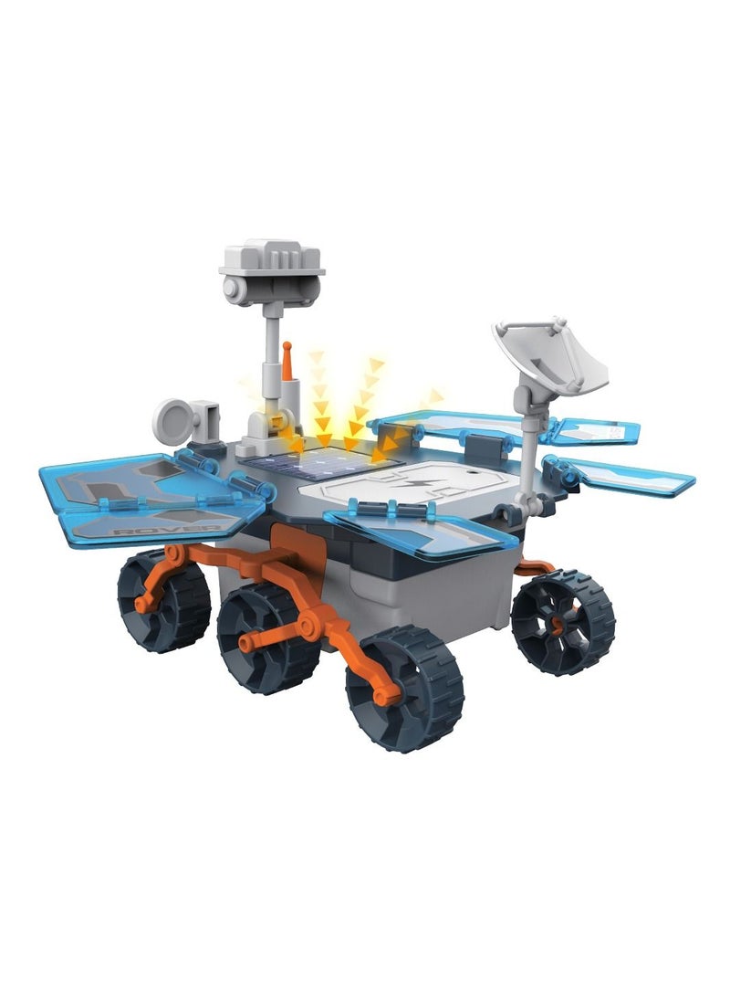 Little Story - Diy Solar Mars Exploration Rover (46 Pcs), Stem Series - Blue - Image 1