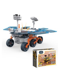 Diy Solar Mars Exploration Rover (46 Pcs), Stem Series - Blue