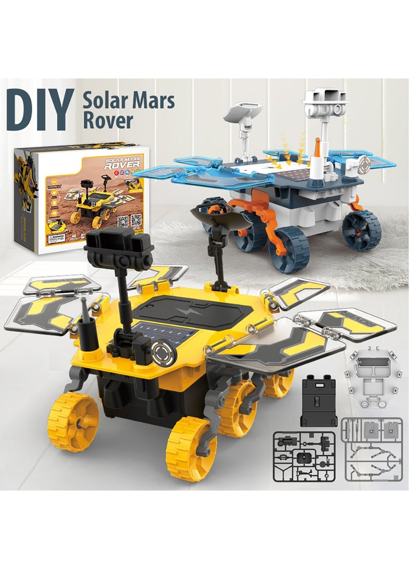Little Story - Diy Solar Mars Exploration Rover (46 Pcs), Stem Series - Blue - Image 1