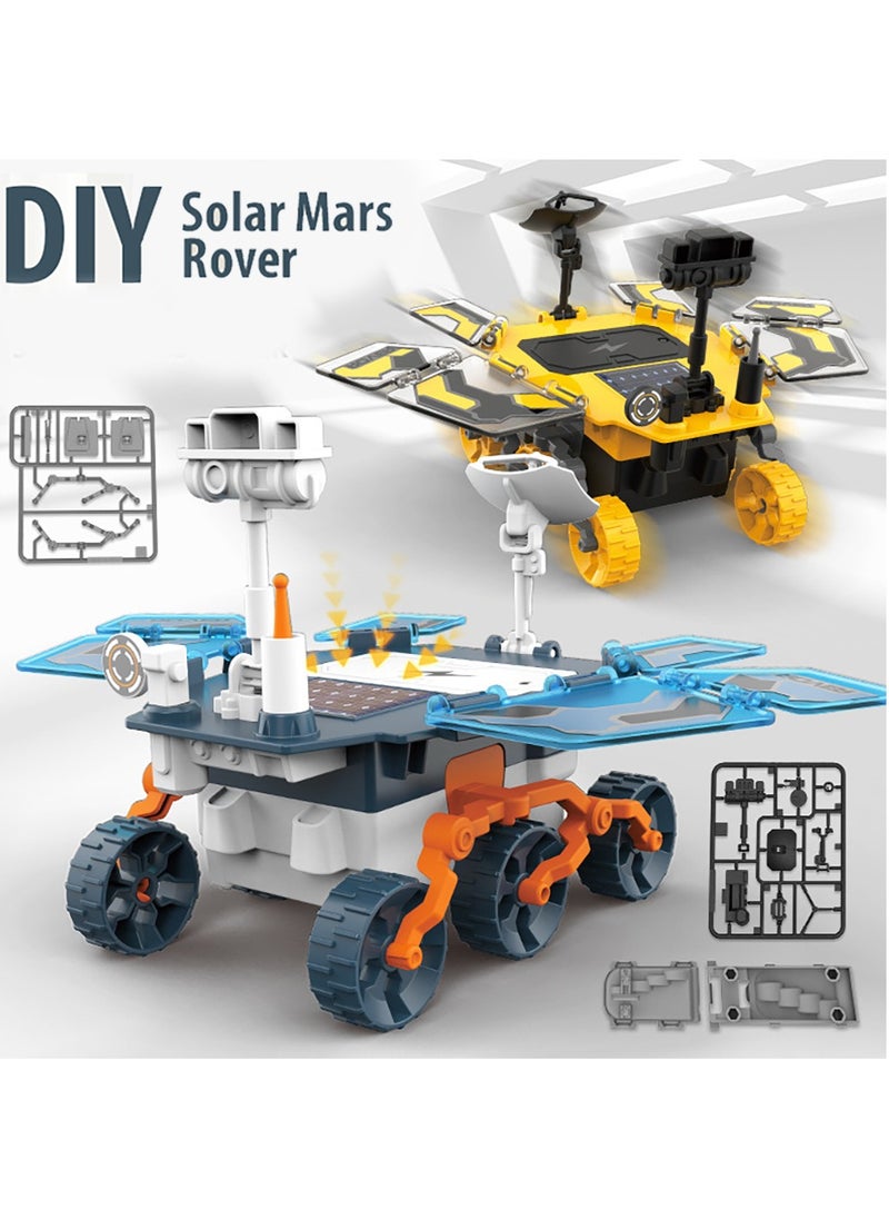 Little Story - Diy Solar Mars Exploration Rover (46 Pcs), Stem Series - Blue - Image 1