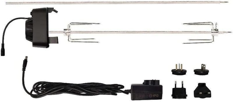 Masterbuilt ® Gravity Series Rotisserie Accessory Attachment with Stainless Steel Spit Rods, Meat Claws and and Electric Power Source, Model MB20091220 - Image 1
