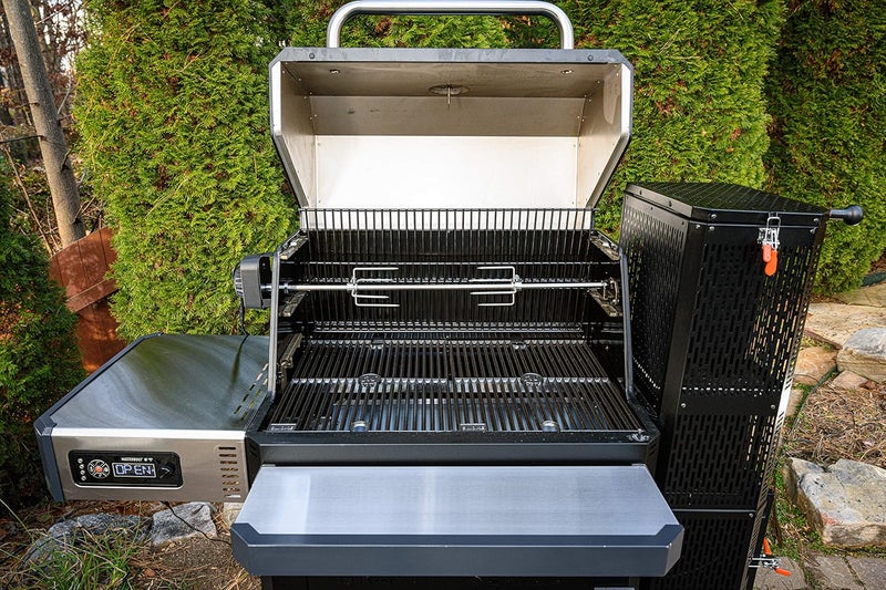 Masterbuilt ® Gravity Series Rotisserie Accessory Attachment with Stainless Steel Spit Rods, Meat Claws and and Electric Power Source, Model MB20091220 - Image 2