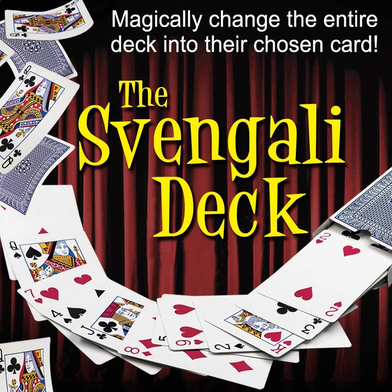 Magic Makers Svengali Deck- Easy Magic Card Trick Kit - Assorted Red or Blue Back Includes 10 Bonus Tricks Online - Image 3