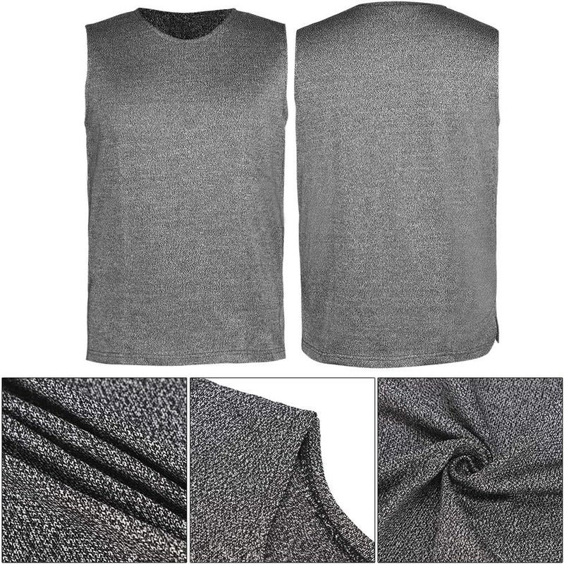 comfrt Level 5 Protective Vest, Robust Cut Resistant Anti Slash VVVV Short Sleeve Round Neck Safety Top Used in Various Scenarios (M) - Image 5