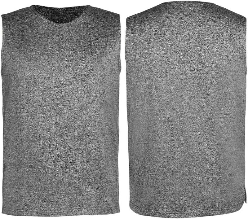 comfrt Level 5 Protective Vest, Robust Cut Resistant Anti Slash VVVV Short Sleeve Round Neck Safety Top Used in Various Scenarios (M) - Image 4