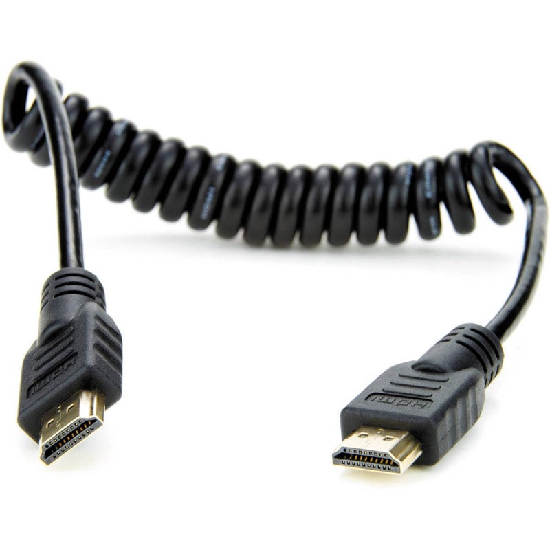 Atomos Full HDMI to Full HDMI Coiled Cable (11.8-17.7")