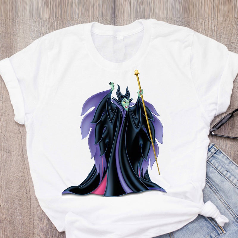 [Send on the same day] cross-border T-shirt women's short-sleeved printed T-shirt cartoon supply women's clothing - Image 1