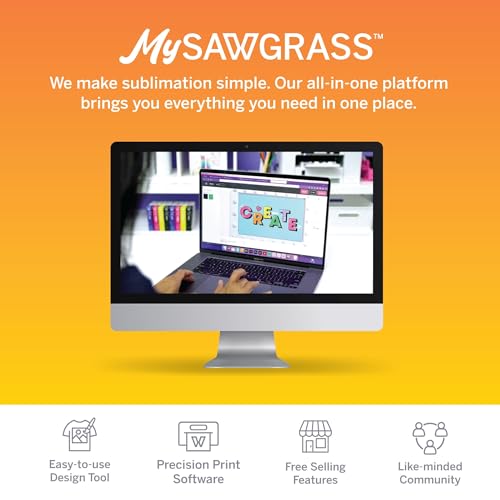 Sawgrass خرطوشة حبر السوبليماشن Sawgrass SubliJet UHD - أسود، أزرق، أرجواني، أصفر 4 عبوات - حبر عالي الأداء لطابعات السوبليماشن SG500 و SG1000 - حبر جل عالي اللزوجة وطويل الأمد - Image 4