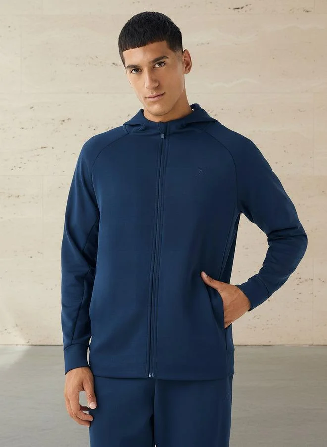 Men Performance Zip Through Hoodie