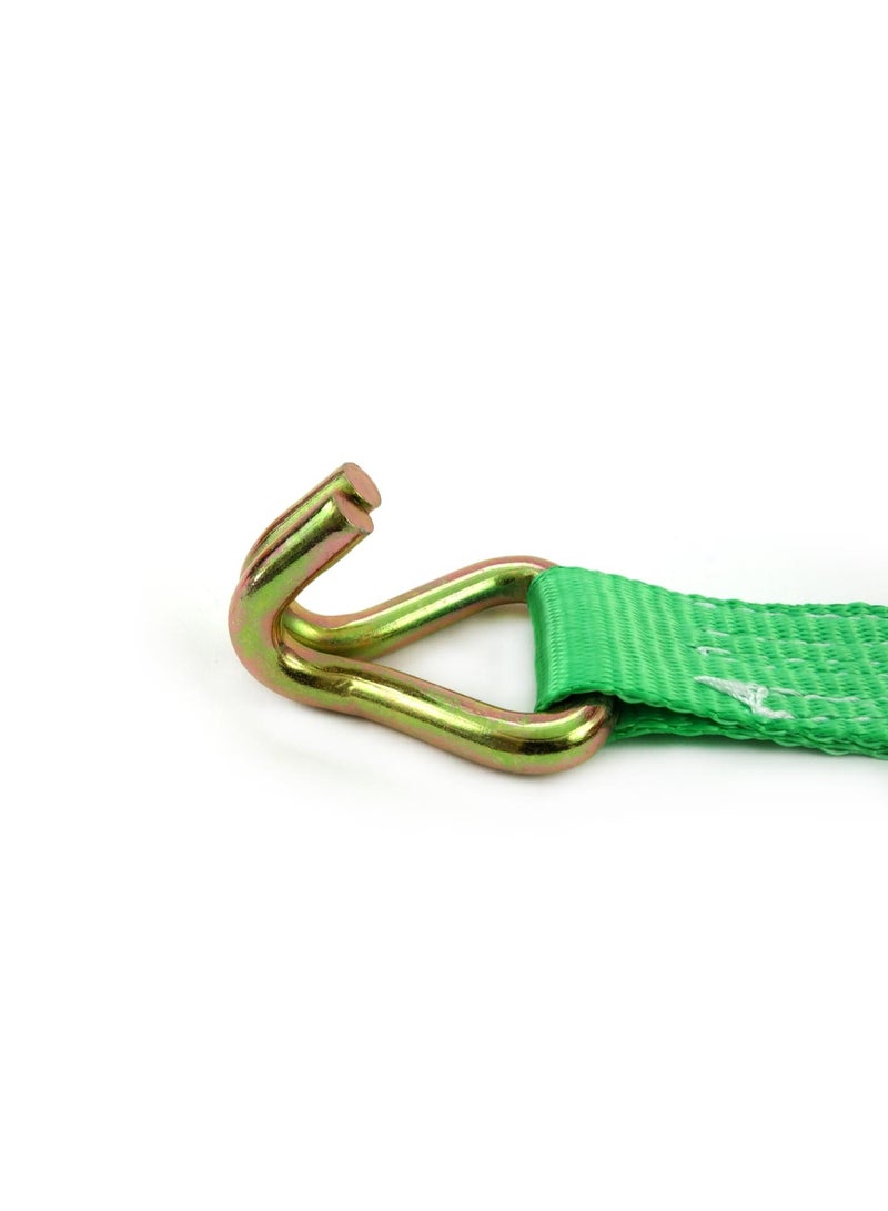 AMIO 2 Ton Ratchet Tie Down Strap 8m x 35mm – Heavy Duty Cargo Lashing Belt with Hooks - Image 3