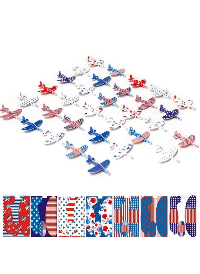 Defemim Defemim 32 Pack Glider Planes for Kids,Foam Glider Plane Toy,Foam Gliders Planes Toys for Kids,16 Designs,for Boys and Girls Birthday Party Favors,Classroom Prizes,party favors kids  - Image 1
