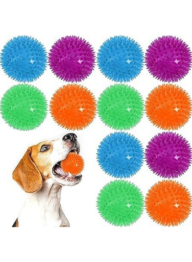 مجموعة من ألعاب مضغ الكلاب المصنوعة من المطاط الطبيعي ذات الصرير (عظمة الشوك) والصرير (كرة الدوريان) | مناسبة للكلاب الصغيرة والمتوسطة والجراء (كرة الدوريان + عظمة الشوك) - Image 5