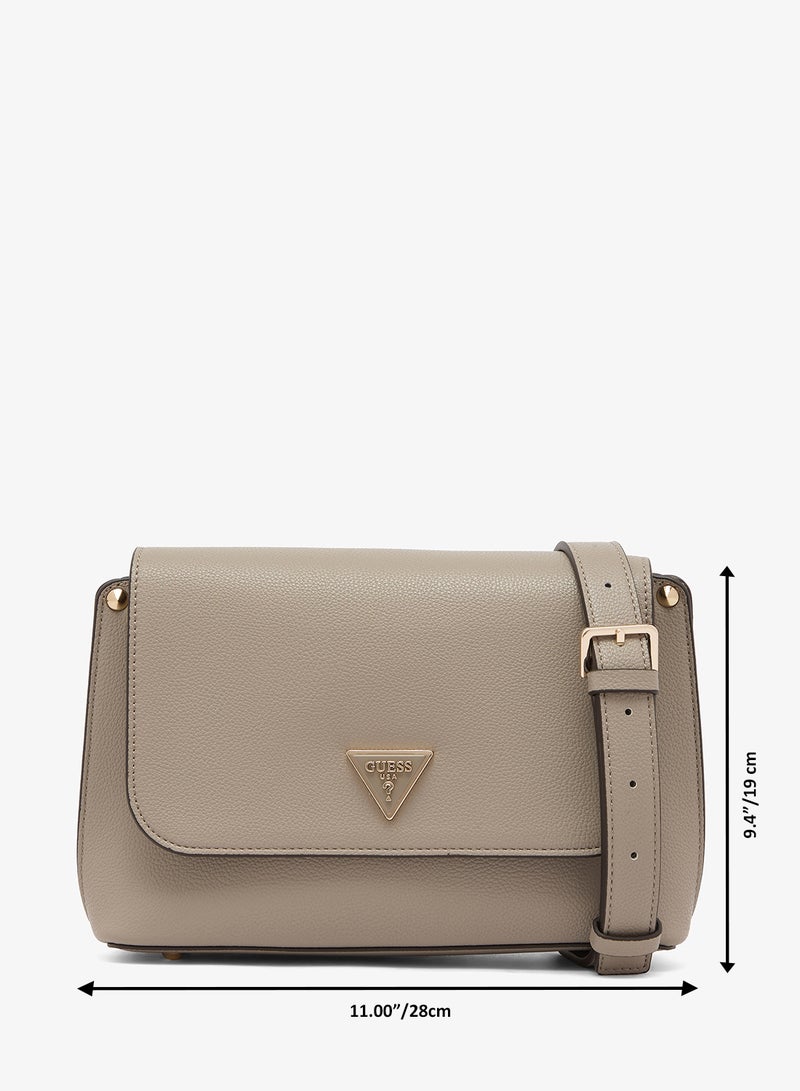 GUESS Meridian II Flap Over Crossbody Bag - Image 5