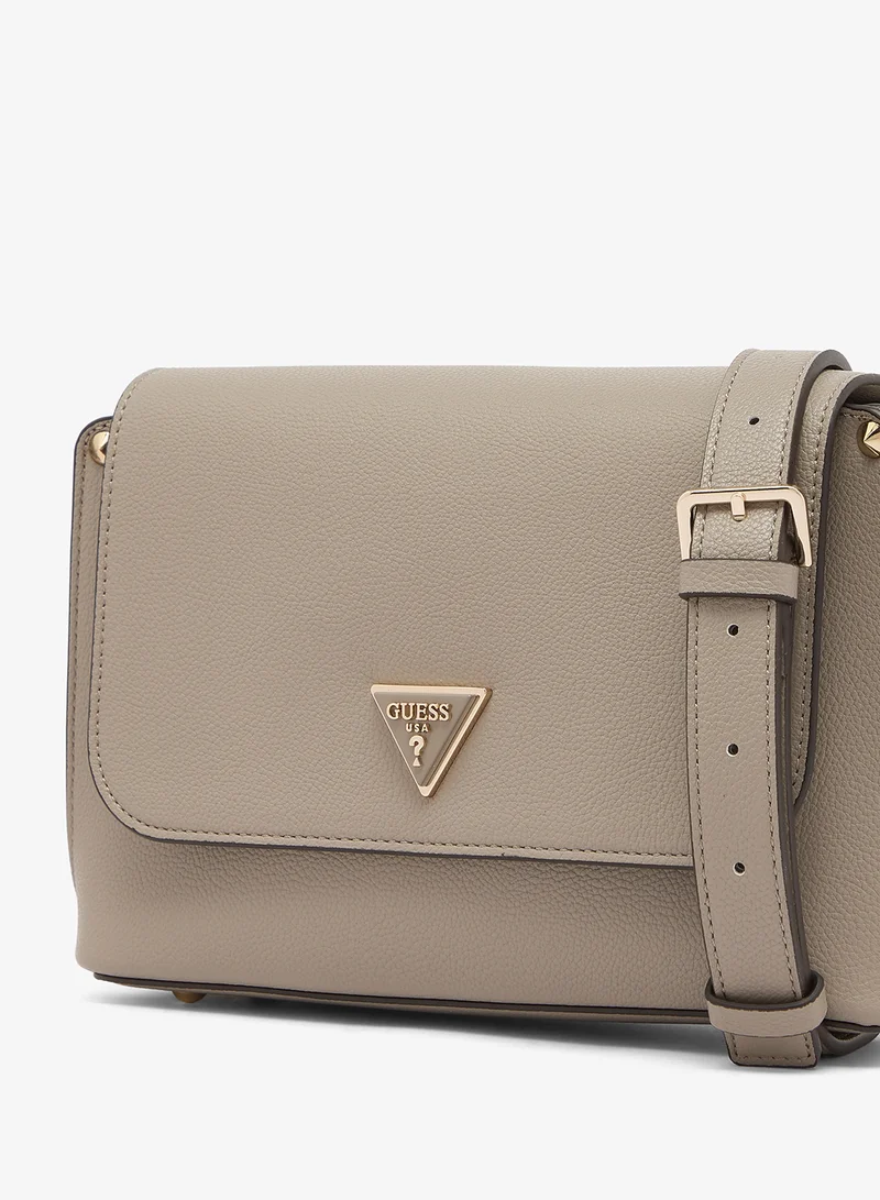 Guess  Meridian II Flap Over Crossbody Bag for Women | Best Price UAE