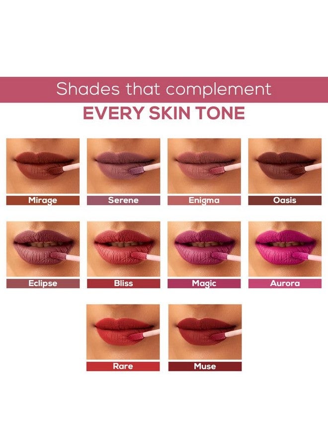 Renee Stay Forever Matte Liquid Lipstick Combo - Transfer-Proof, Smudge-Proof, Long Lasting, Infused With Vitamin E & Jojoba Oil - Perfect For Gifting, Wedding, Special Occasions, Travel Pack Of 10 - Image 5