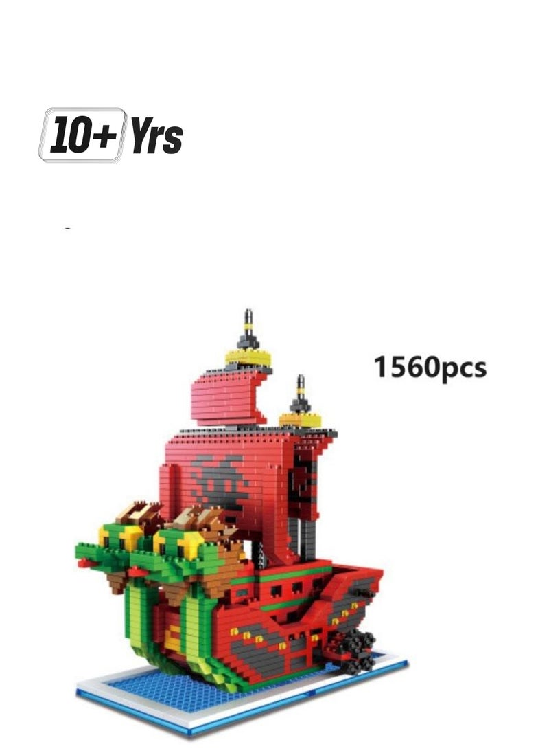 General 1560 Pcs One Piece Perfume Yuda Building Blocks Children's Birthday Gift For Fans Best Gift  - Image 1