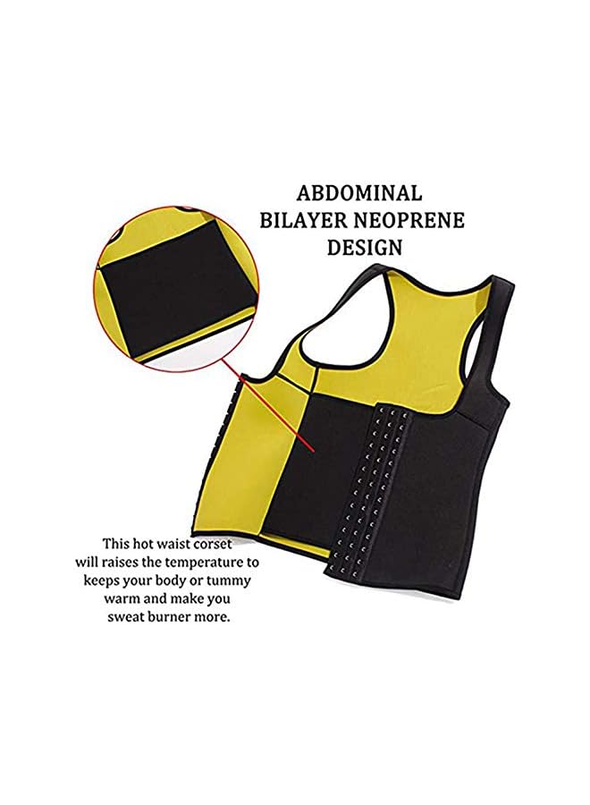 Waist Trainer Women, Corset Waist Trainer Body Shaper Tummy Control Sports Fitness Vest for Weight Loss Body Slimming Sports Fitness Workout Plus L Size Corset - Image 5