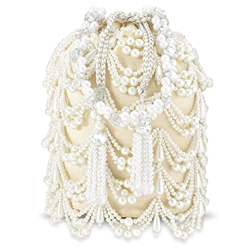 Aheli Indian Potli Bags Gift for Women Evening Bag Clutch Ethnic Bride Purse with Drawstring - Image 1