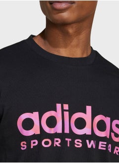 Adidas Tiro Summer Linear Graphic T-Shirt  - Image 4
