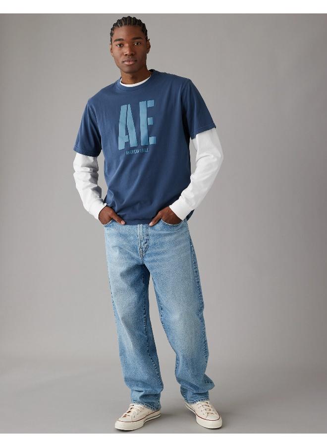 Logo Graphic Crew Neck T-Shirt