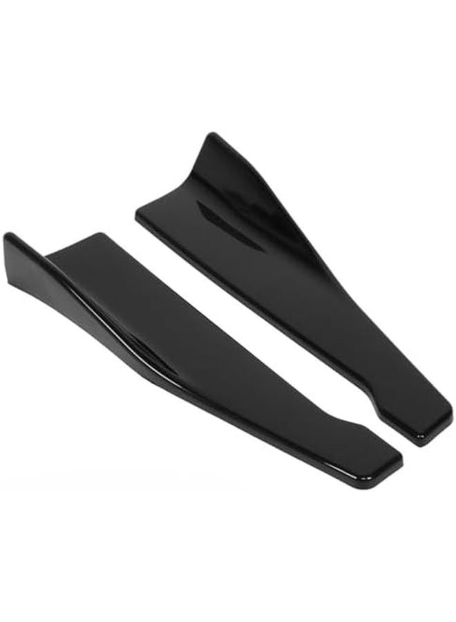Gloss Black Universal Rear Bumper Spoiler Side Skirt Compatible For BMW E90 E46 F20 F30 E39 G20 - Image 1