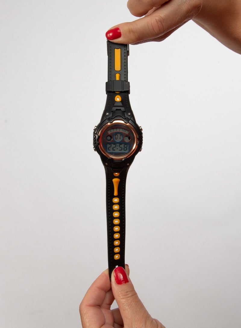 Xoom Digital Wrist Watch Silicone Cordon Digital Wrist Watch Illuminated Display Unisex Wrist Watch Water Resistant - Image 4