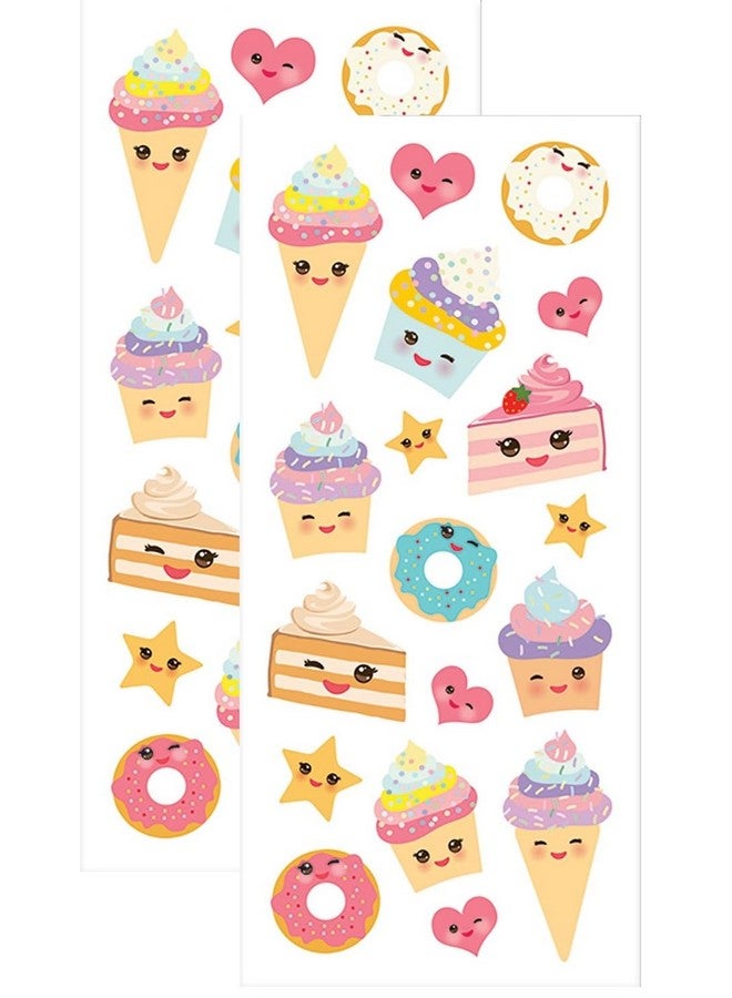 Playhouse Kawaii Kitchen Strawberry Scented Scratch & Sniff Sticker Sheets - 1 Pack - Image 1