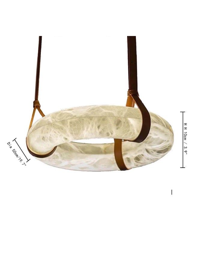 Ring marble chandelier  - Image 2