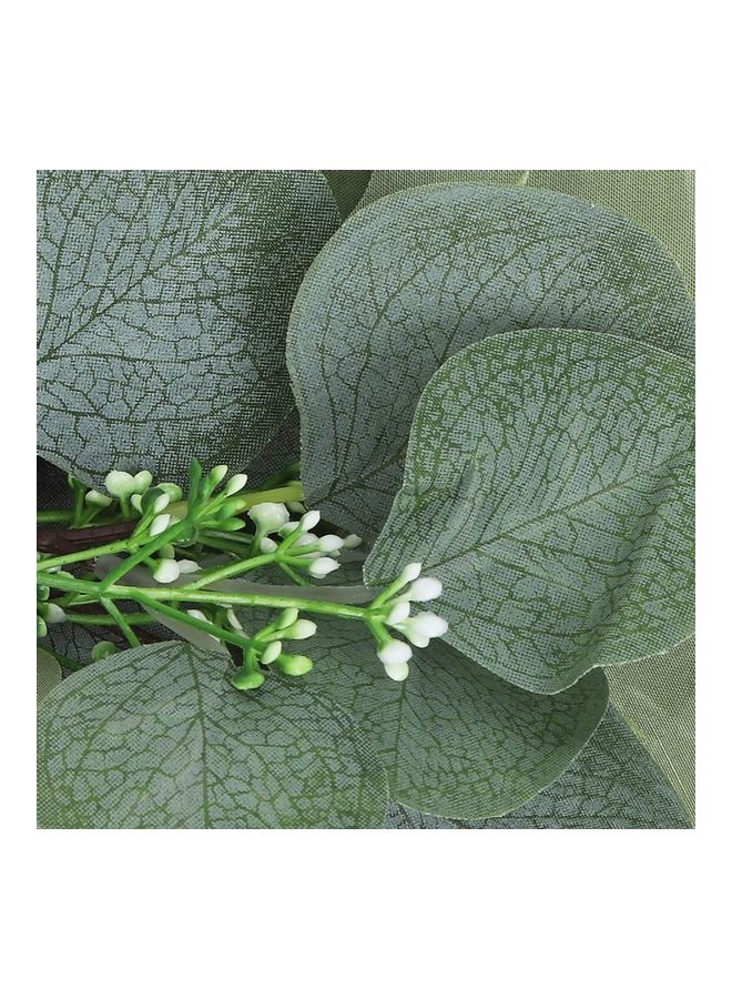 NIBEMINENT 5-Piece Artificial Decorative Plant Bundles Green/Brown  - Image 4