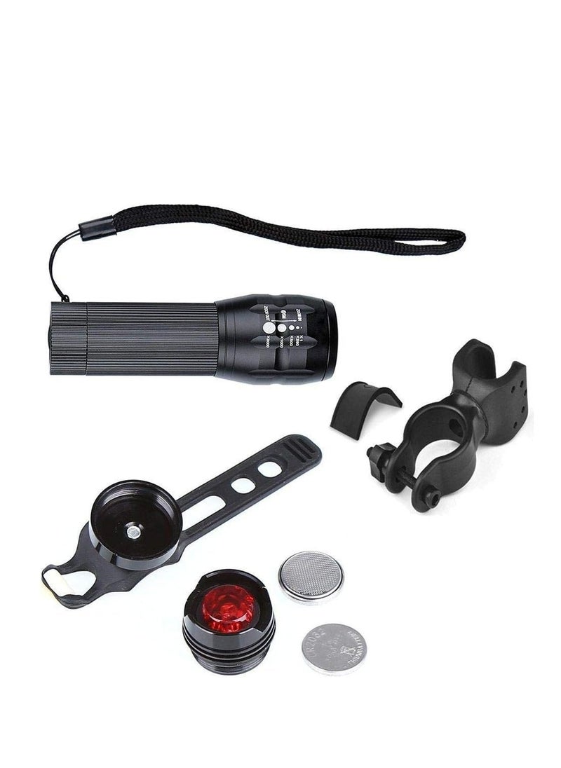Cool Baby Style Bicycle Light Set, Front Rear Cycle Lighting And Bike Clip, Waterproof Headlight & Taillight & Clamp Clip, Super Bright Fits All Bikes, Easy To Mount, Quick Release  - Image 4