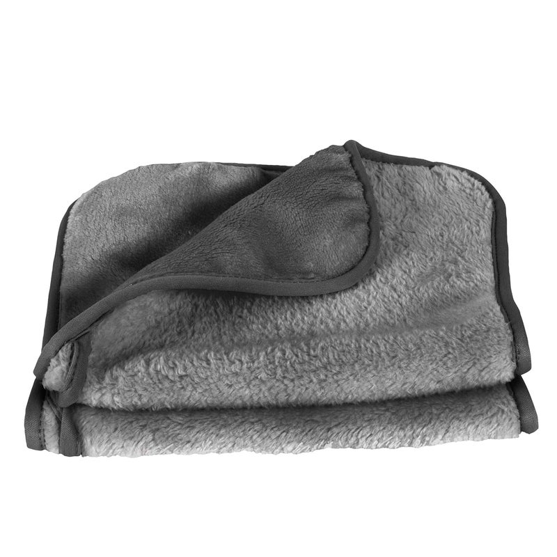 منشفة إزالة المكياج القابلة للغسل وإعادة الاستخدام من يوروف 8 × 16 بوصة رمادي عبوة من 2