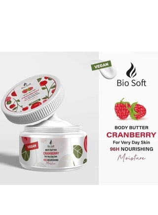 Bio Soft Cranberry Moisture 96H Nourishing Body Butter, 150g - pzsku/Z2D0AAE60B6C359A89AE2Z/45/_/1702726196/adecdff7-1d54-4600-adfd-d66c4d68185f
