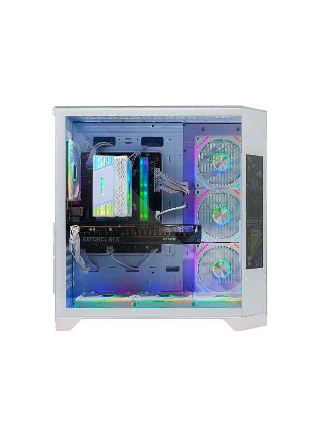 Spear Pc Gaming PC With Intel Core i5-14400F Processor/32GB RAM DDR5/1TB SSD/8GB Nvidia GeForce RTX 5060 Graphics/Windows 11 Pro+ Keyboard+ Mouse +USB White - Image 3